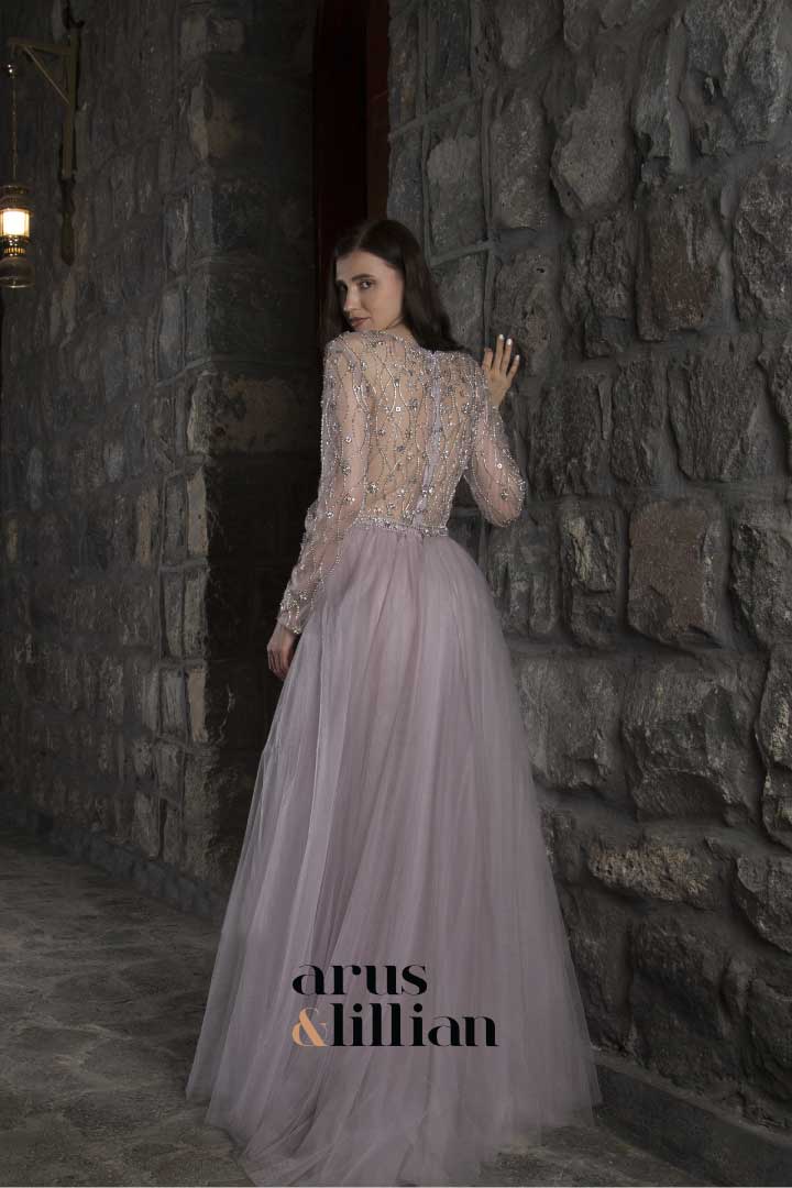 فستان سهرة - arus and lillian 20217 -3