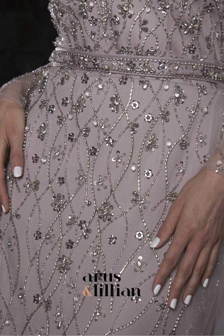 فستان سهرة - arus and lillian 20217 -1 