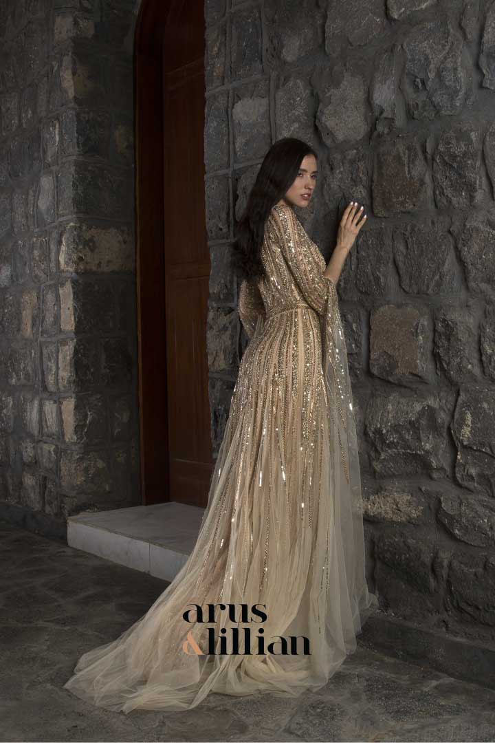 فستان سهرة -arus and lillian 20231 -1 